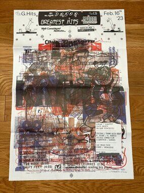 Boot Boyz “Greatest Hits” Palimpsest Two-Sided Poster